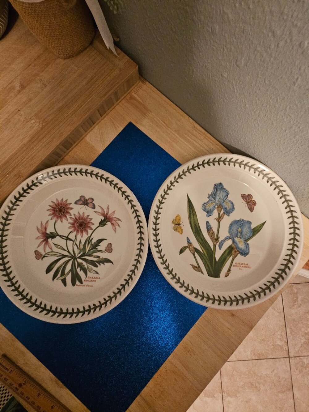 Portmeirion Botanic Garden 2 Plates 8 inch